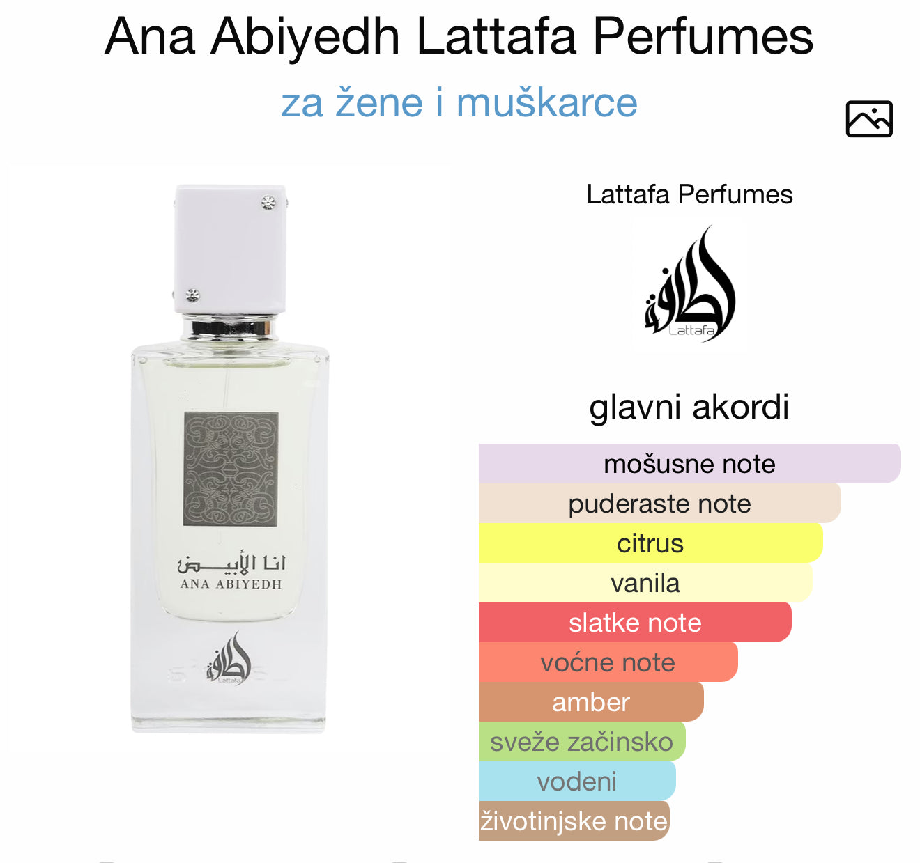 Ana Abiyedh by Lattafa