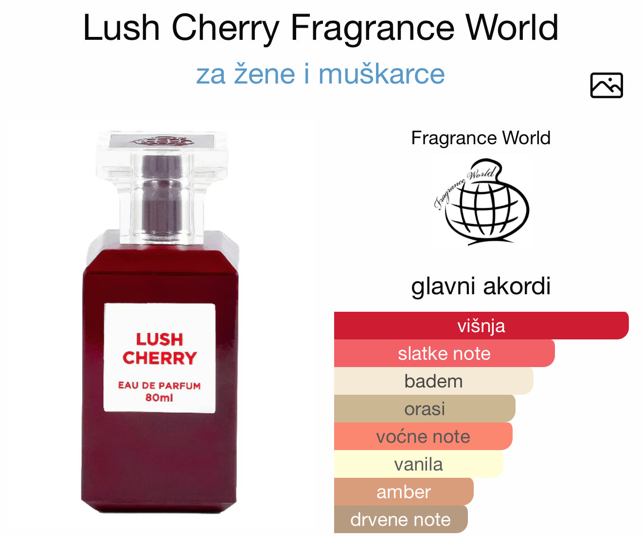 Lush Cherry by Fragnance World