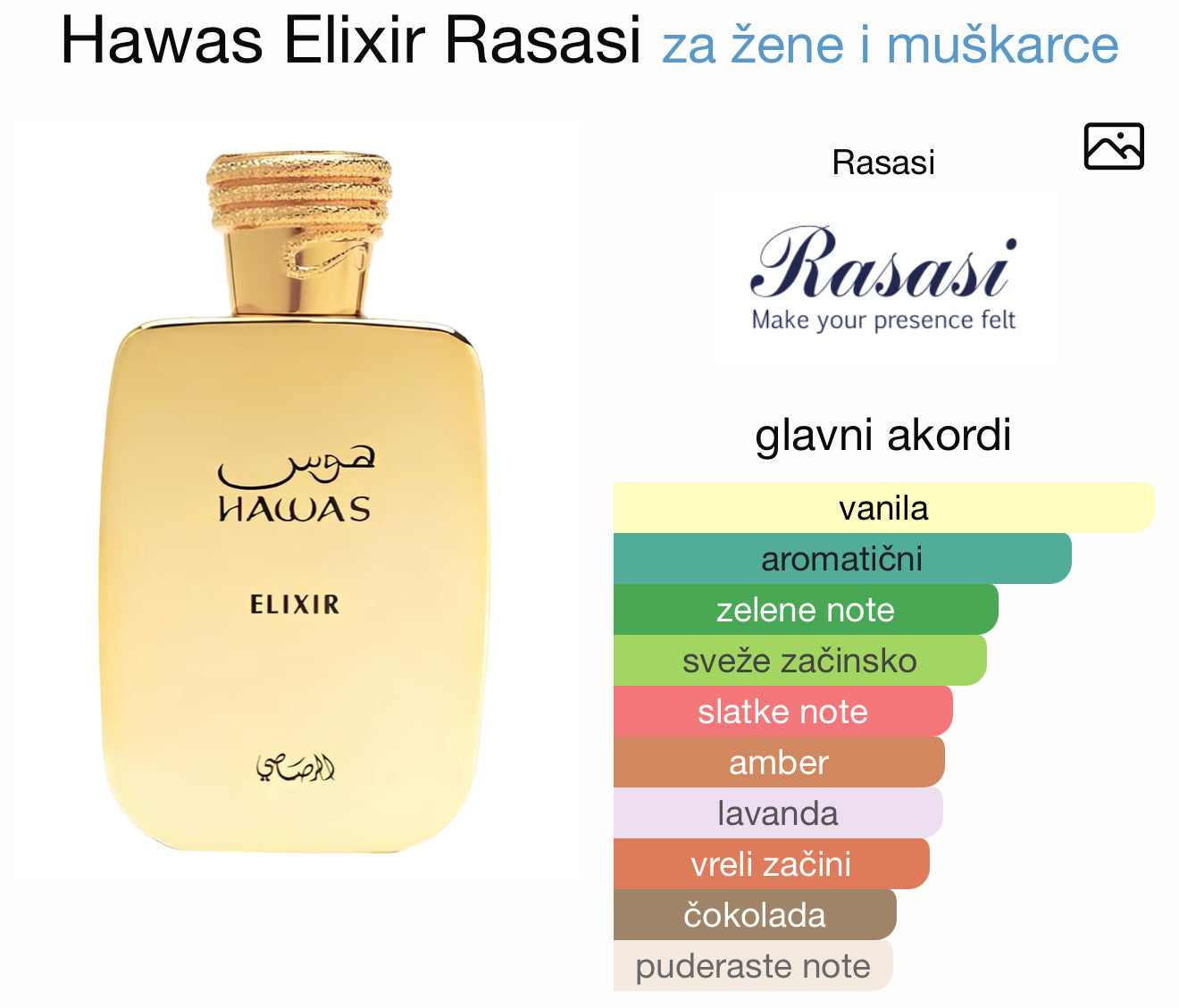 Hawas Elixir by Rasasi