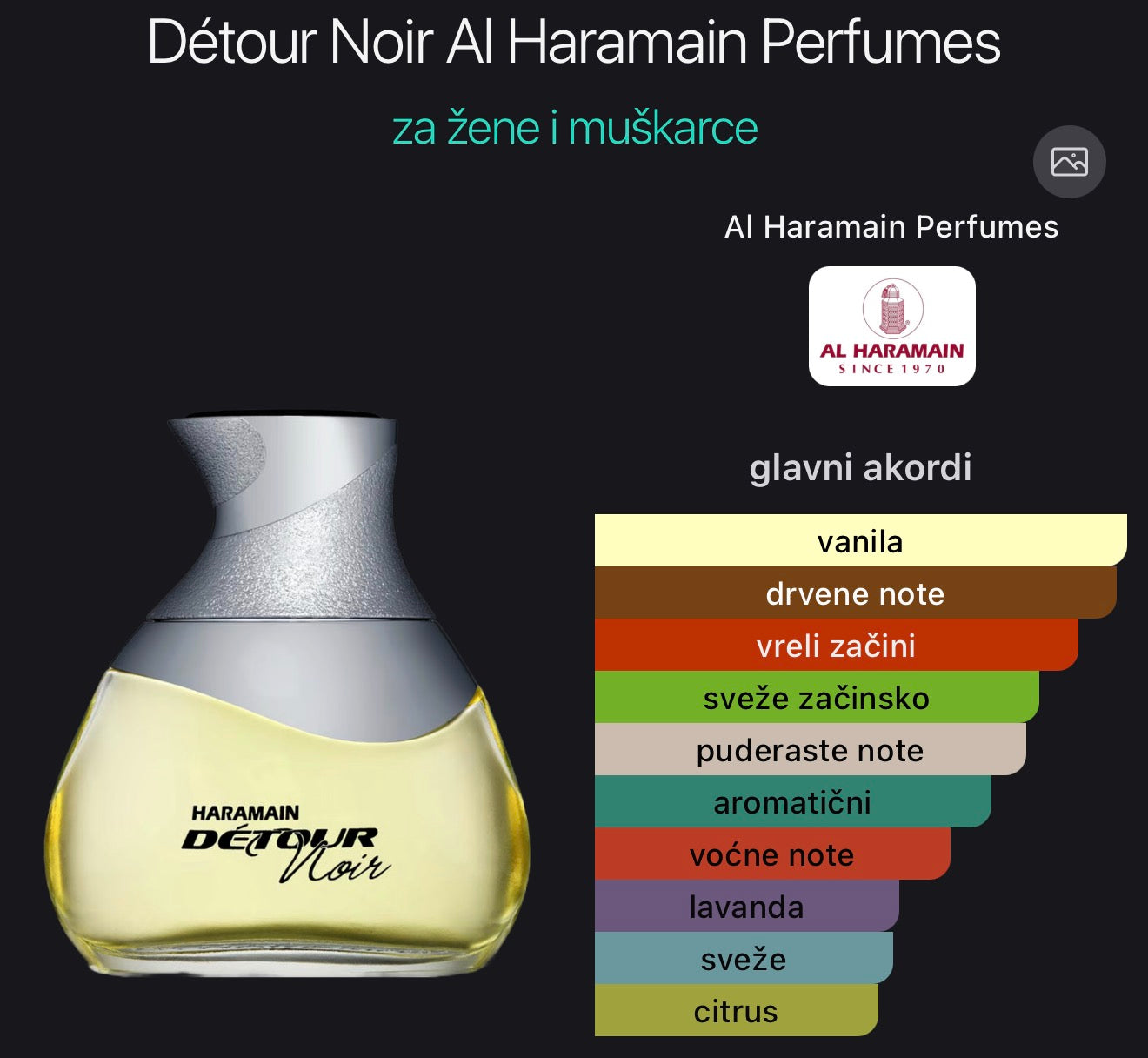 Detour Noir Intense Al Haramain