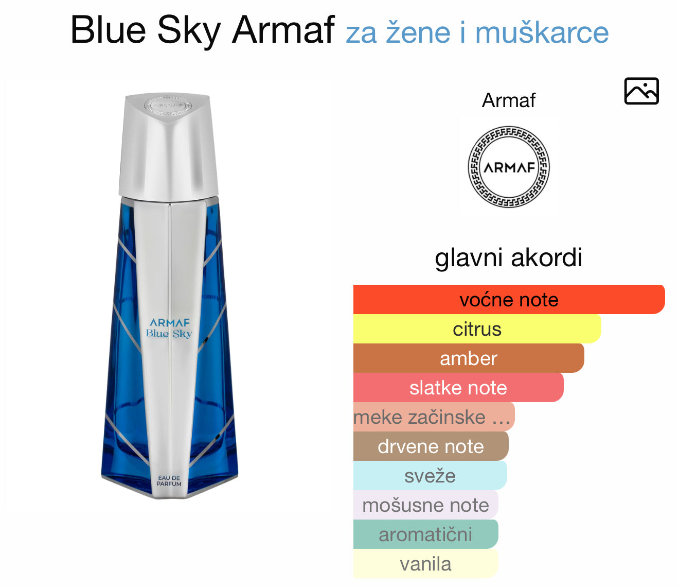 Armaf Blue Sky by Armaf