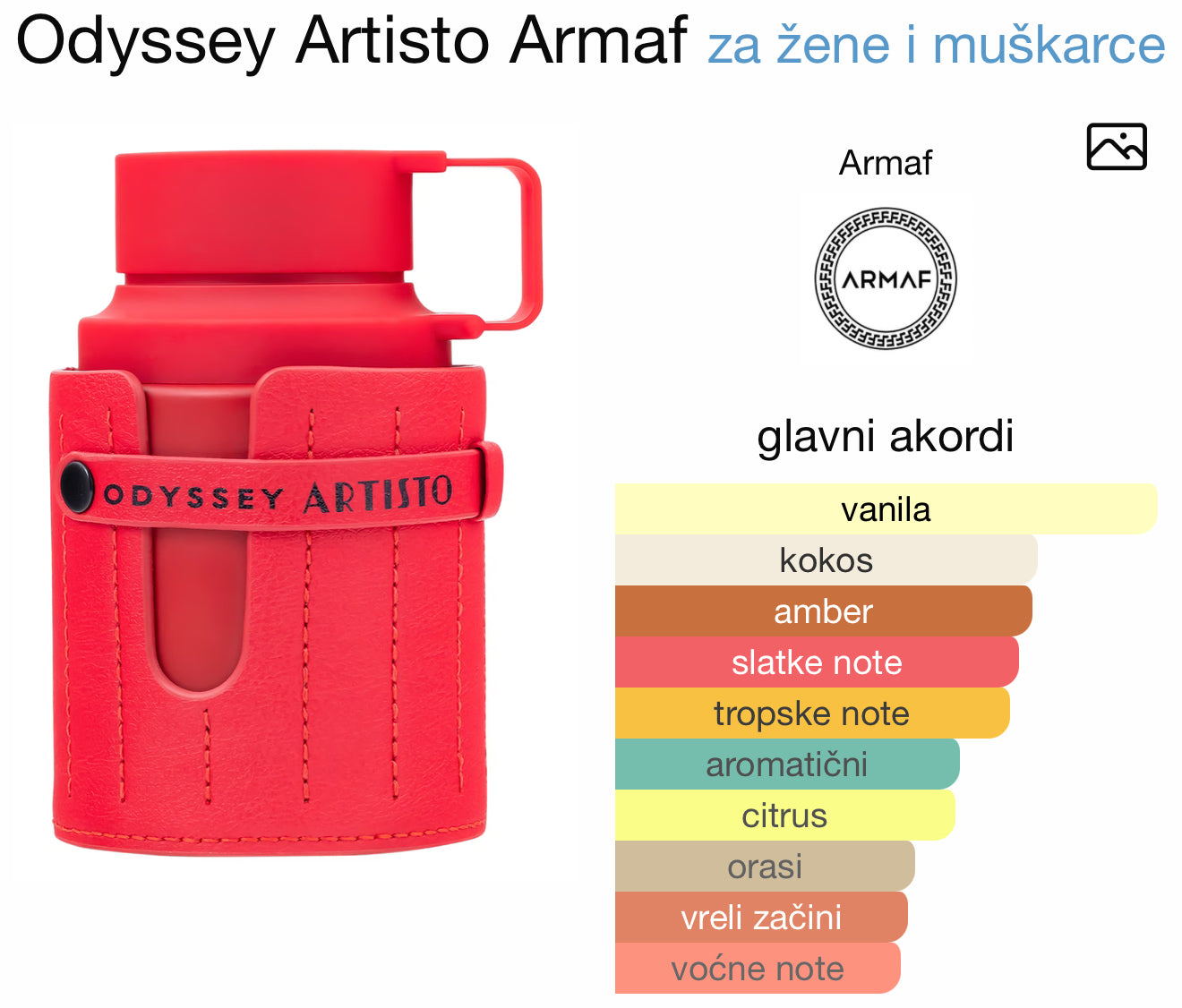 Odyssey Artisto by Armaf