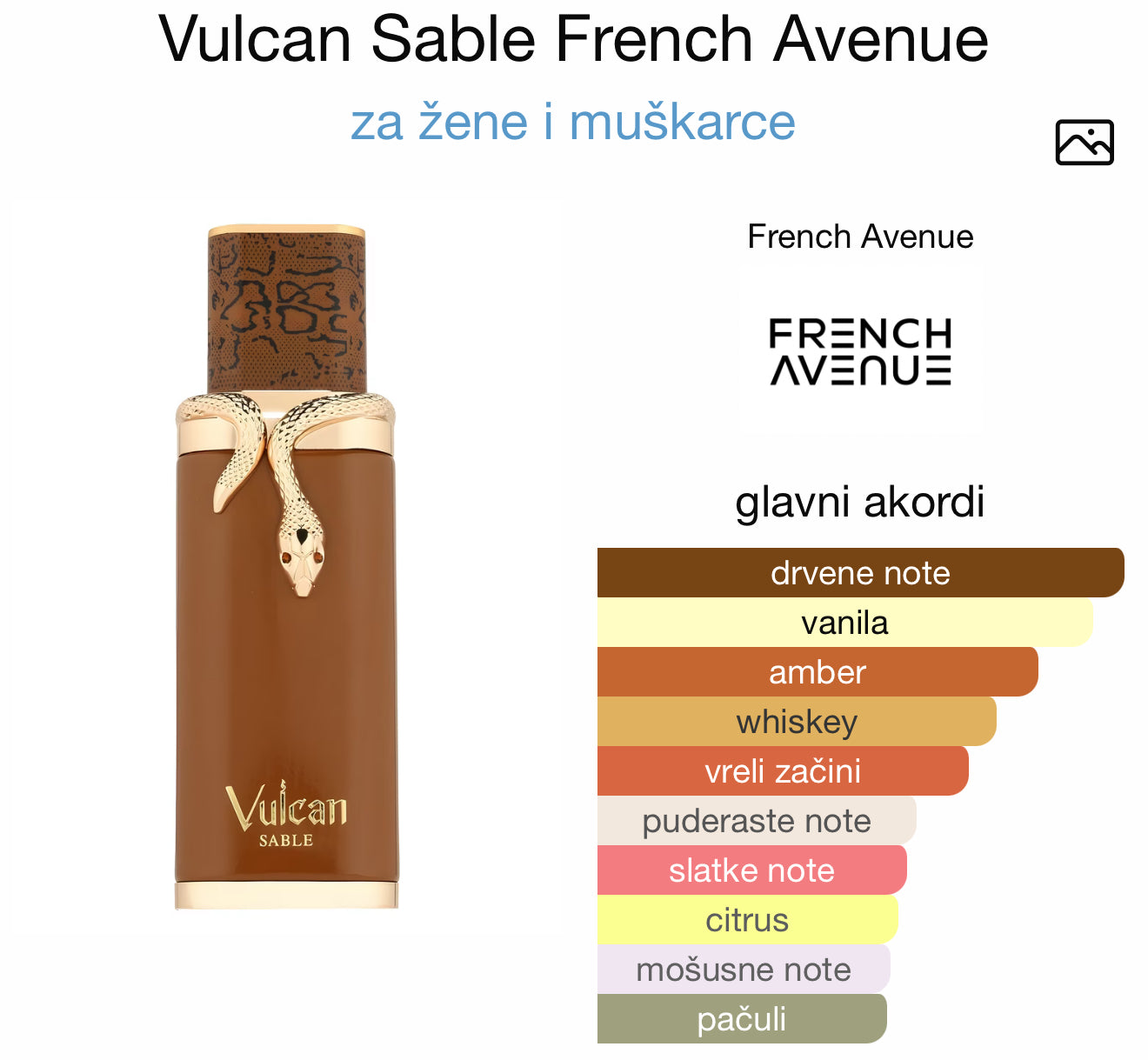 Vulcan Sable by FRENCH AVENUE