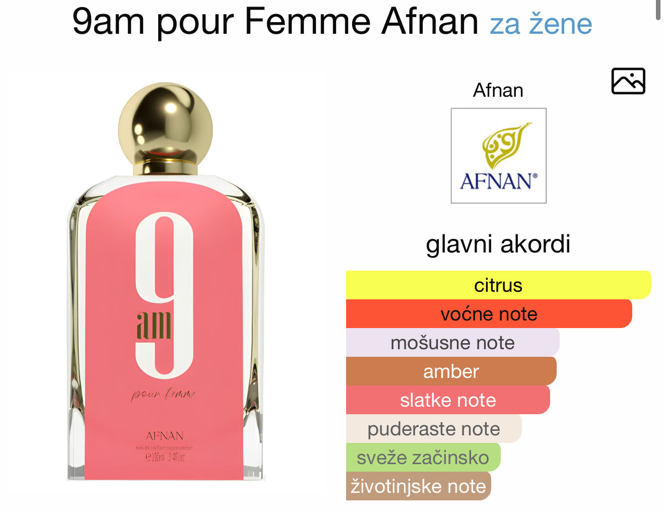 9AM Femme by AFNAN