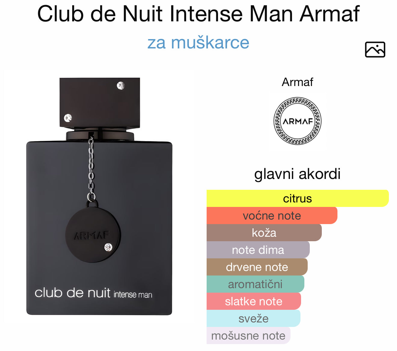 Club De Nuit Intense Man by ARMAF