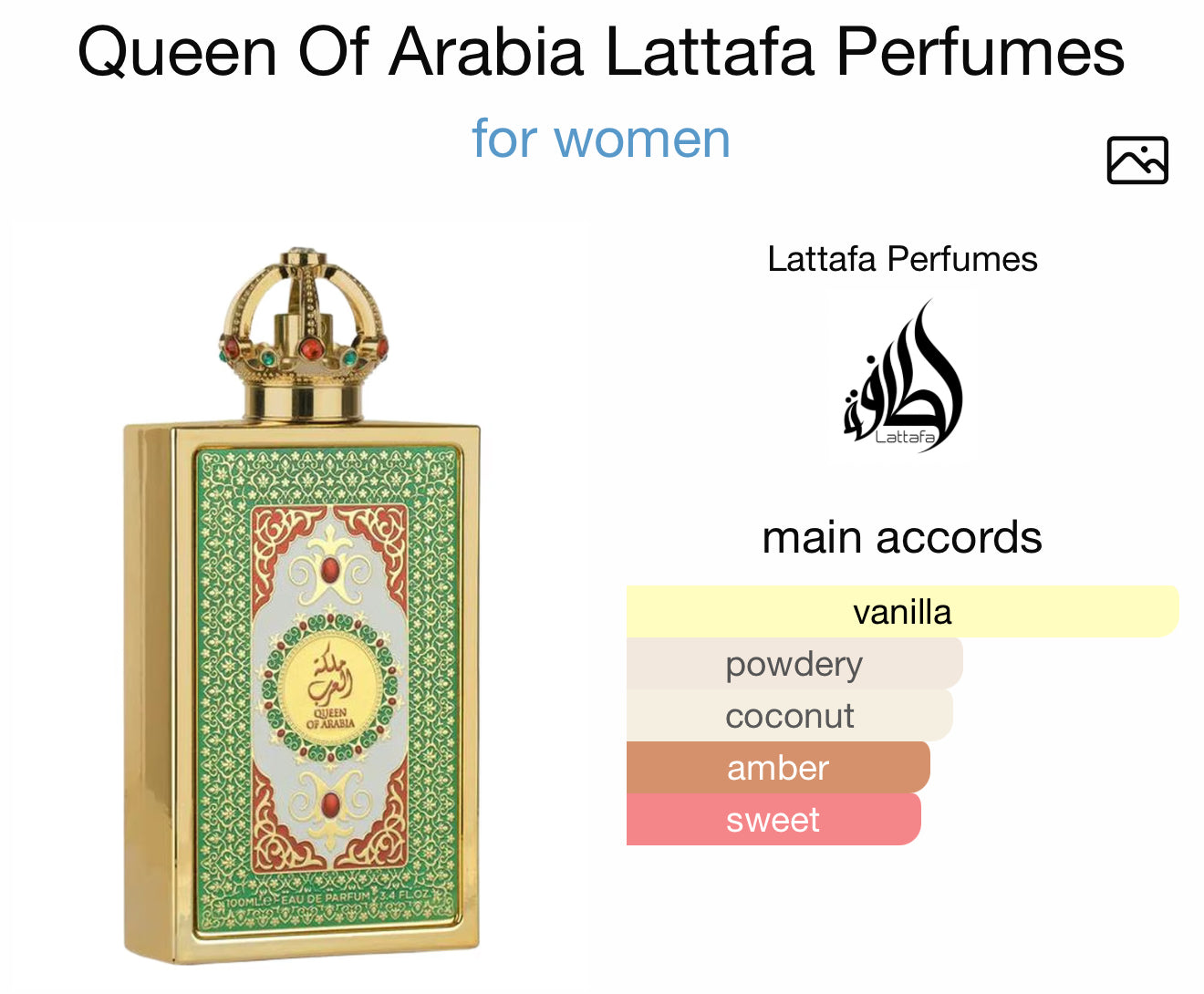 Queen Of Arabia by Lattafa