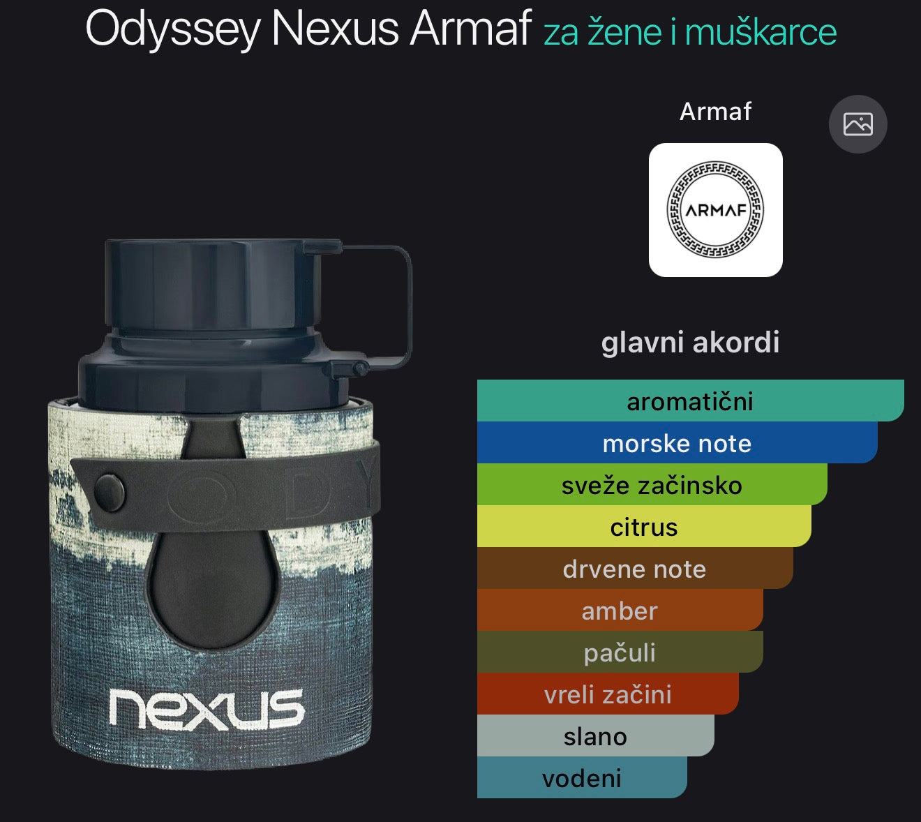 Nexus Odyssey Armaf