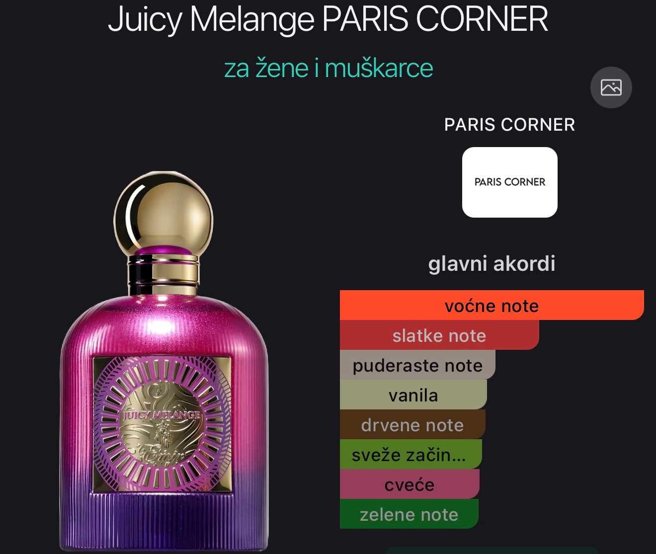 Juicy Melange by Paris Corner