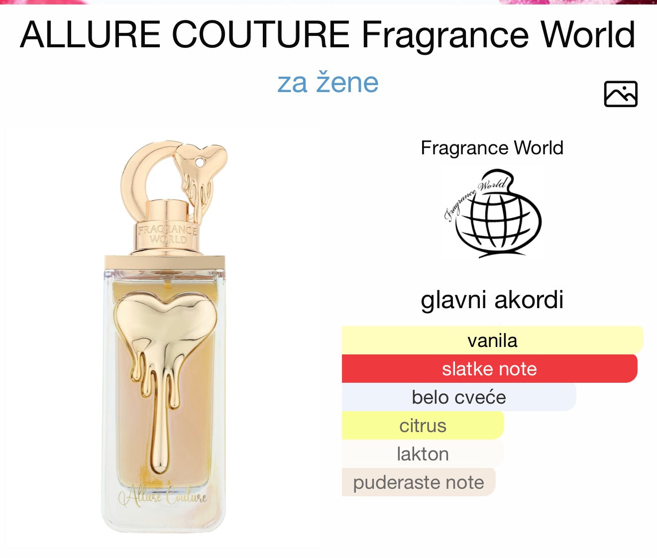 Allure Couture by Fragnance World