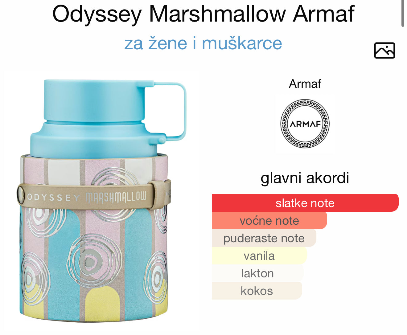 Odyysey Marshmallow by Armaf
