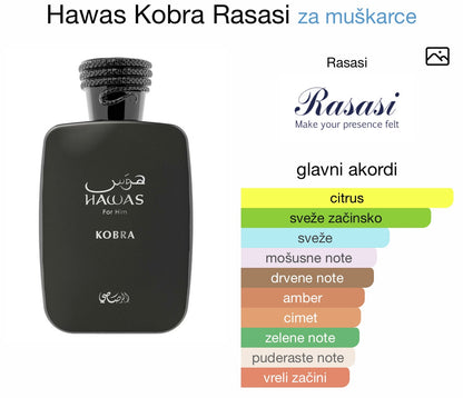 Rasasi Hawas Kobra