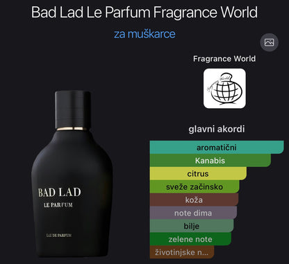 Bad Lad Le Parfum by Fragnance World