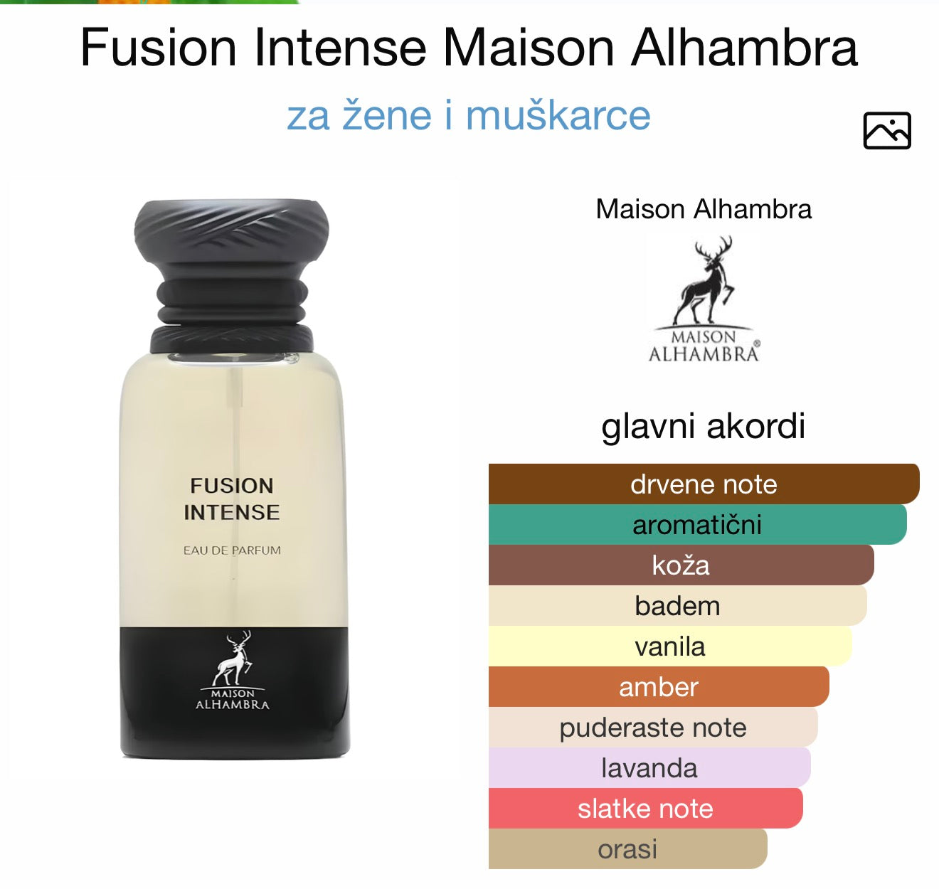 Fusion Intense by Maison Alhambra