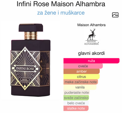 Infini Rose by Maison Alhambra