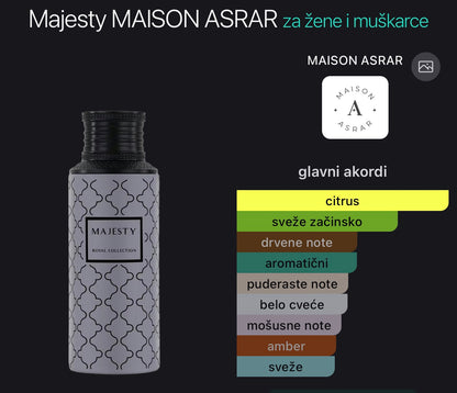 Majesty Maison Asrar