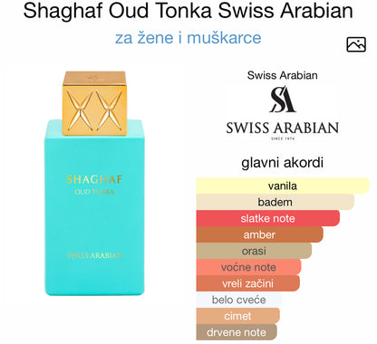 Shaghaf Oud Tonka by Swiss Arabian