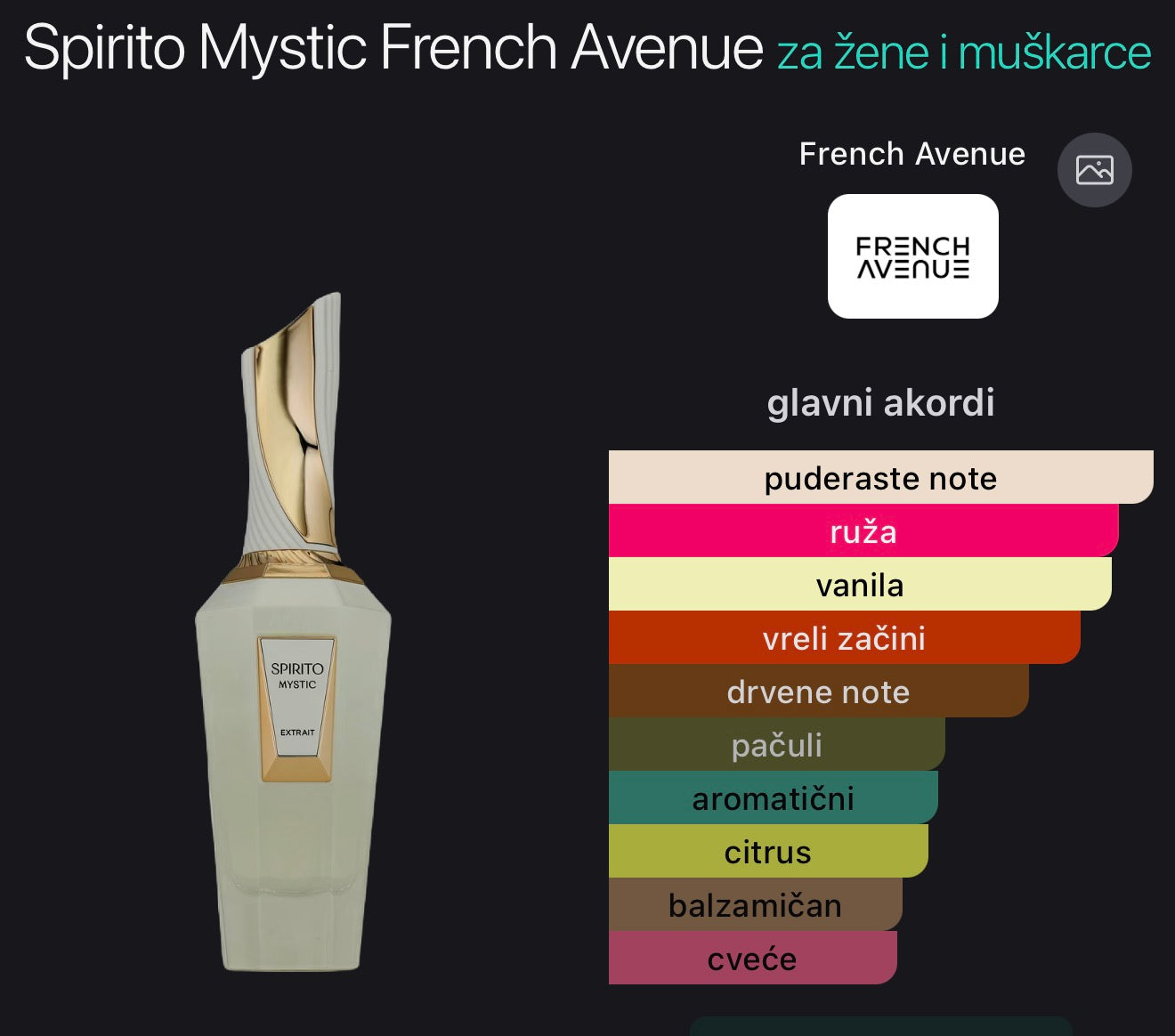 Spirito Mystic French Avenue