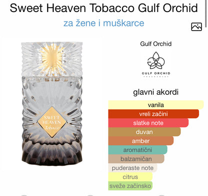 Sweet Heawen Tobacco by Gulf Orchid