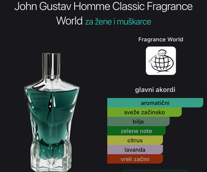 John Gustav Homme Classic by Fragnance World