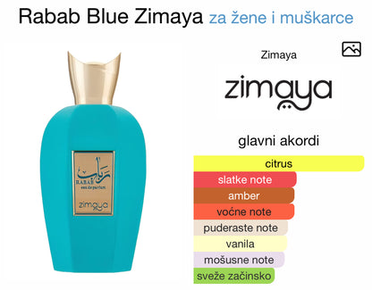 Rabab Blue by Zimaya