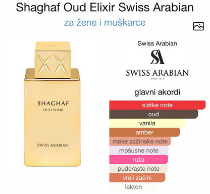Shaghaf Oud Elixir by Swiss Arabian