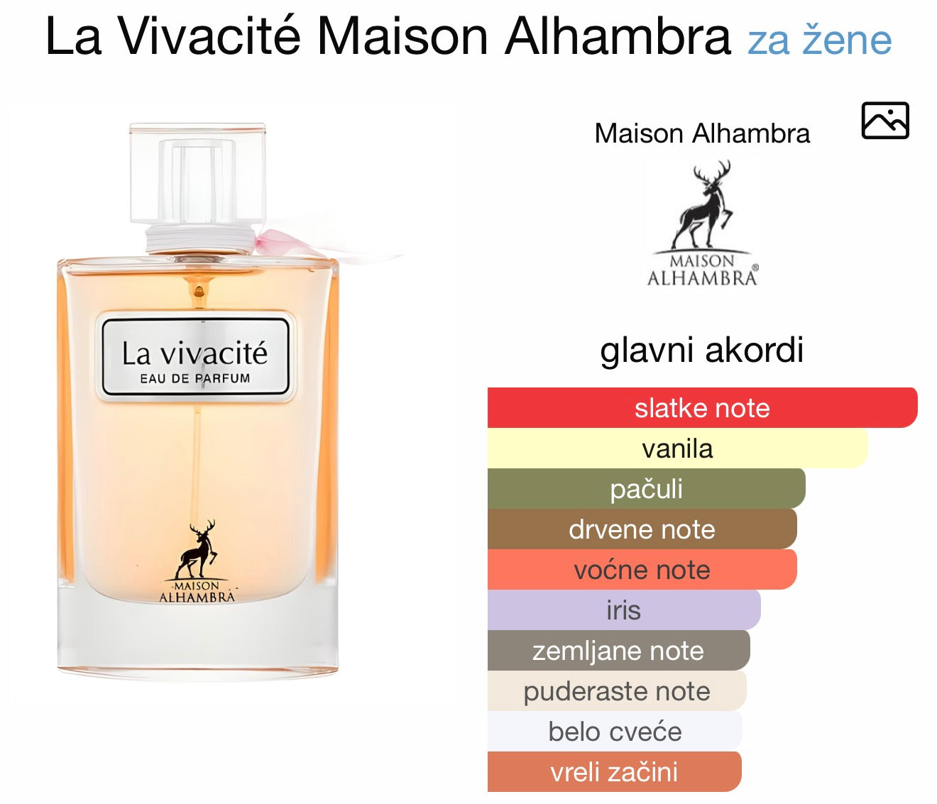 La Vivacité by Maison Alhambra