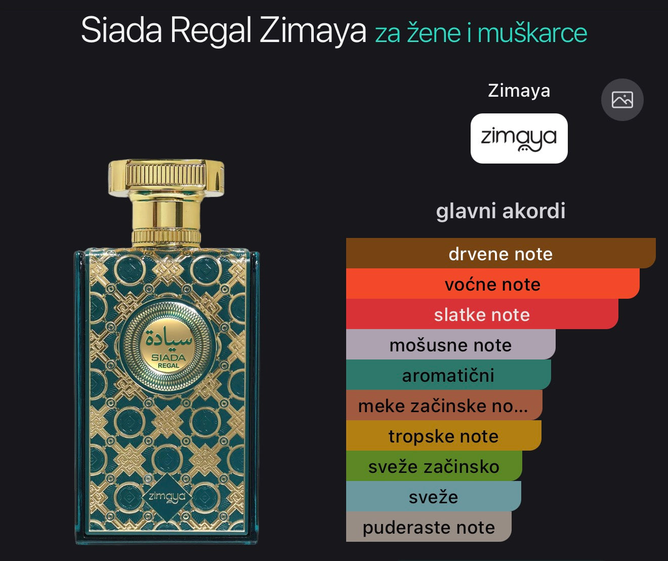 Siada Regal Zimaya