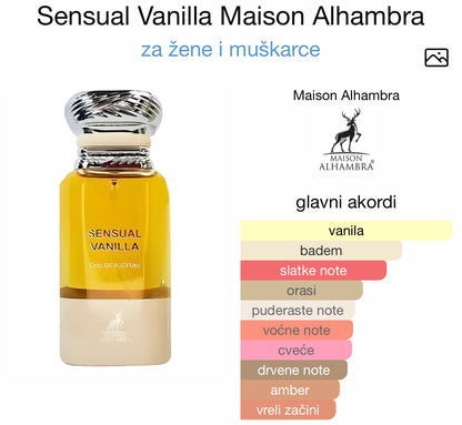Sensual Vanilla by Maison Alhambra