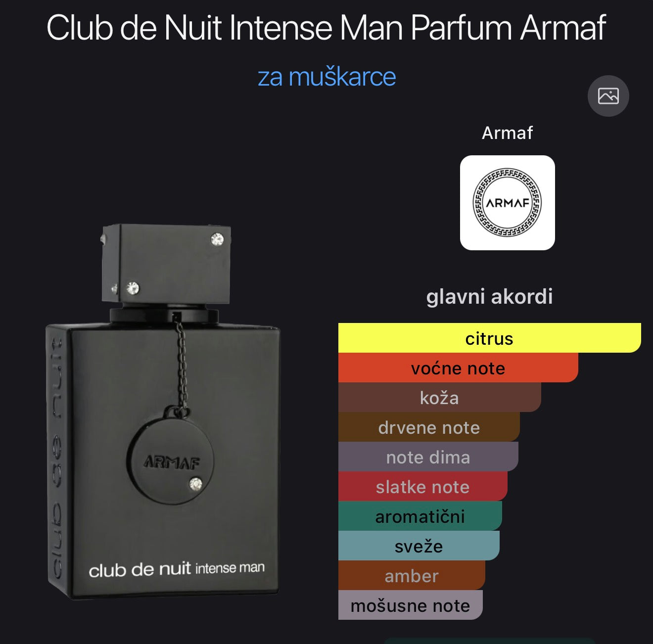 Club de Nuit Intense Man PARFUM 200ml by ARMAF