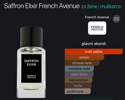 Saffron Elixir French Avenue