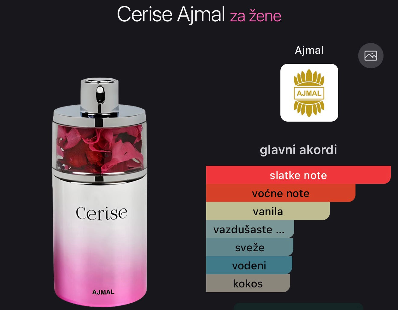 Ajmal Cerise