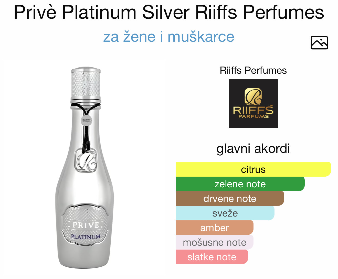 Privè Platinum Silver by Riiffs