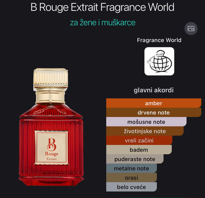 B Rouge Extrait by Fragnance World
