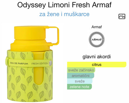 Odyssey Limoni by Armaf